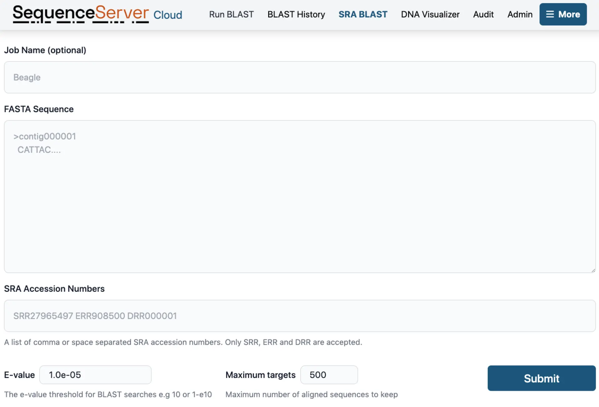 With SequenceServer you can BLAST to the NCBI SRA database to look at sequences in raw reads.